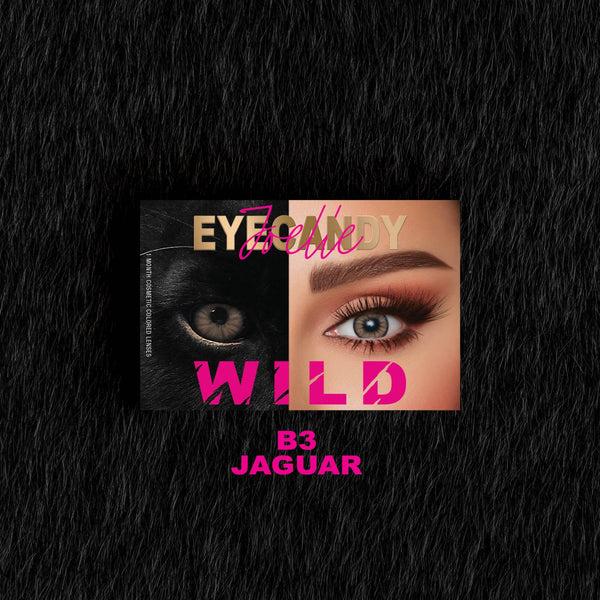 EYECANDY NON MEDICATED CONTACT LENS B3 JAGUAR - PWR 0